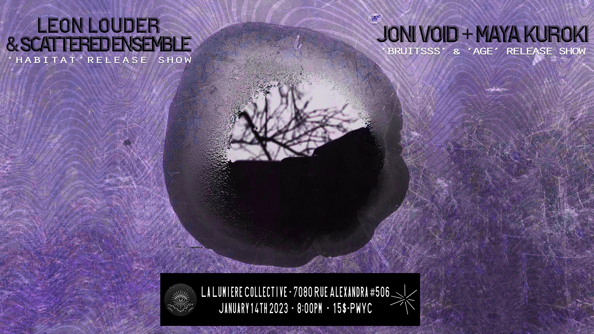 Leon Louder & Scattered Ensemble + Joni Void + Maya Kuroki
